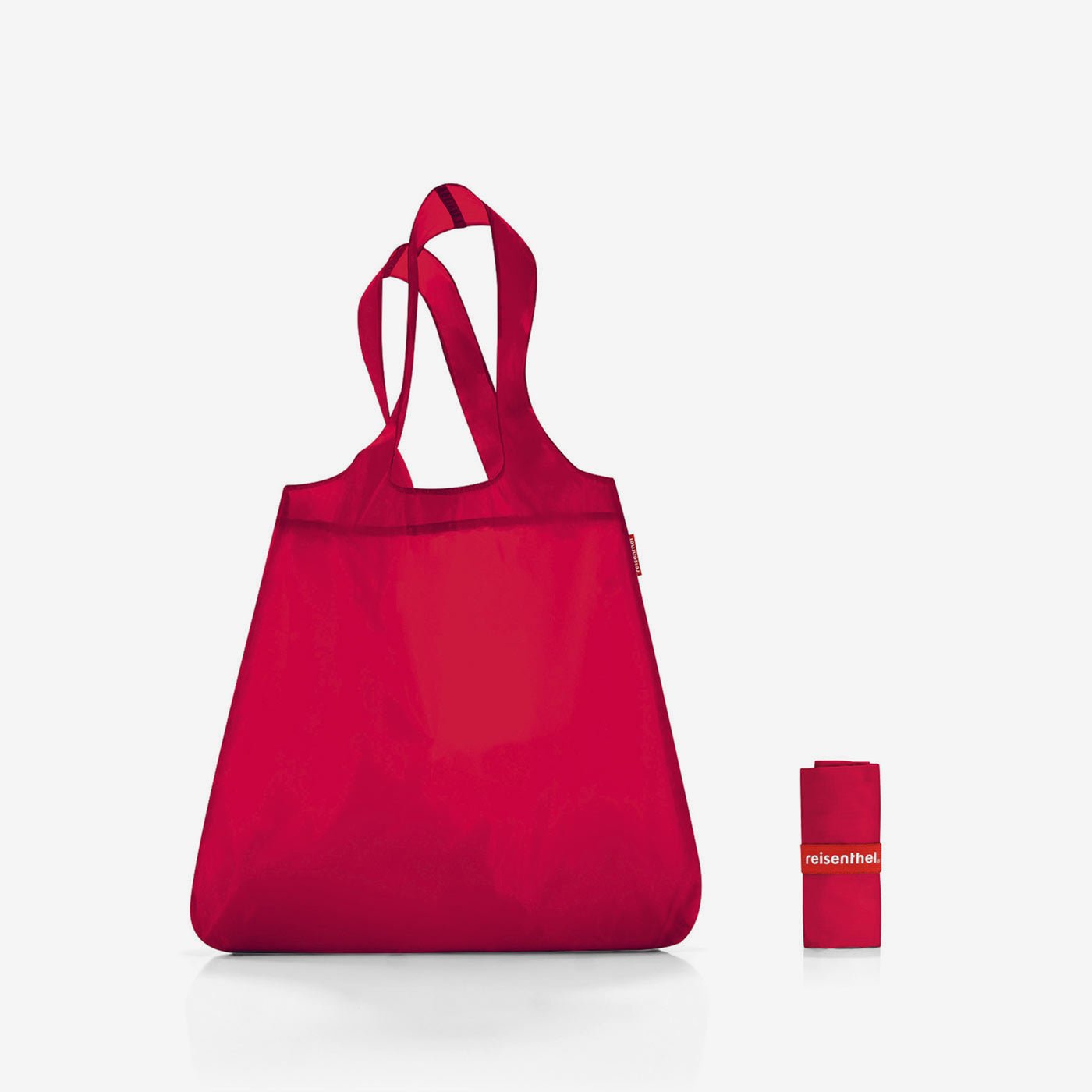mini maxi shopper red Environmental friendly fold Practical shopping bag