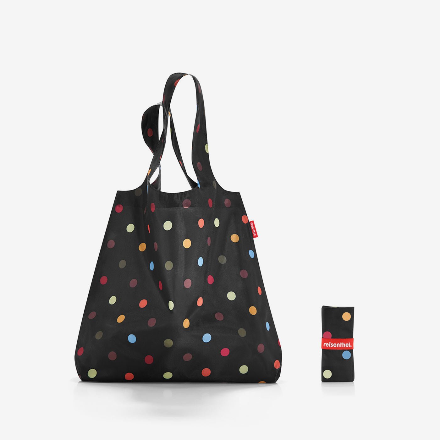 mini maxi shopper dots Environmental friendly fold Practical shopping bag