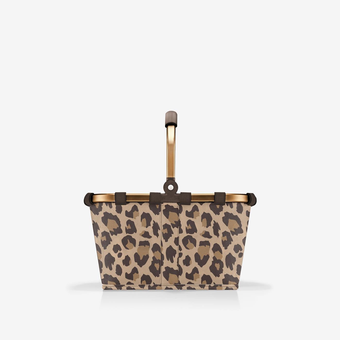 carrybag XS frame leo macchiato Picnic basket Household storage basket Market basket Car trunk storage basket