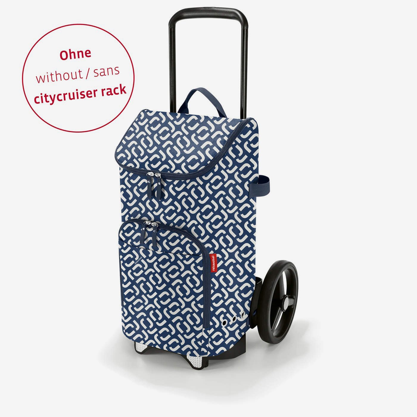 citycruiser bag signature navy  Stylish, lightweight, and multi-functional.   Trolley bag  Go traveling