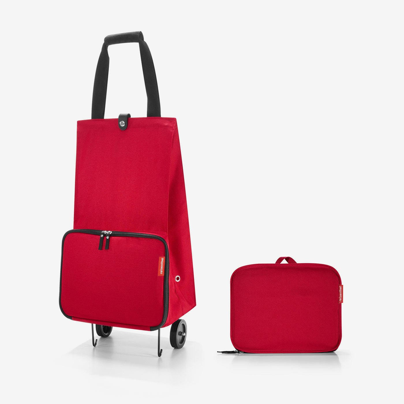 foldabletrolley red Stylish, lightweight, and multi-functional. Trolley bag Go traveling
