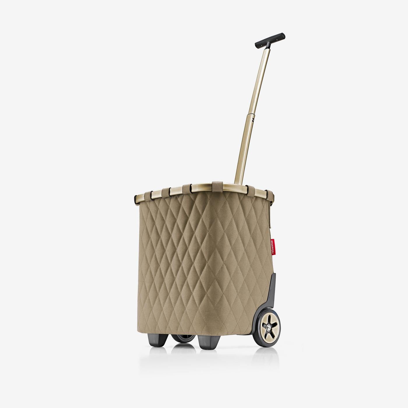 carrycruiser frame rhombus olive Stylish, lightweight, and multi-functional.   Trolley bag  Go traveling