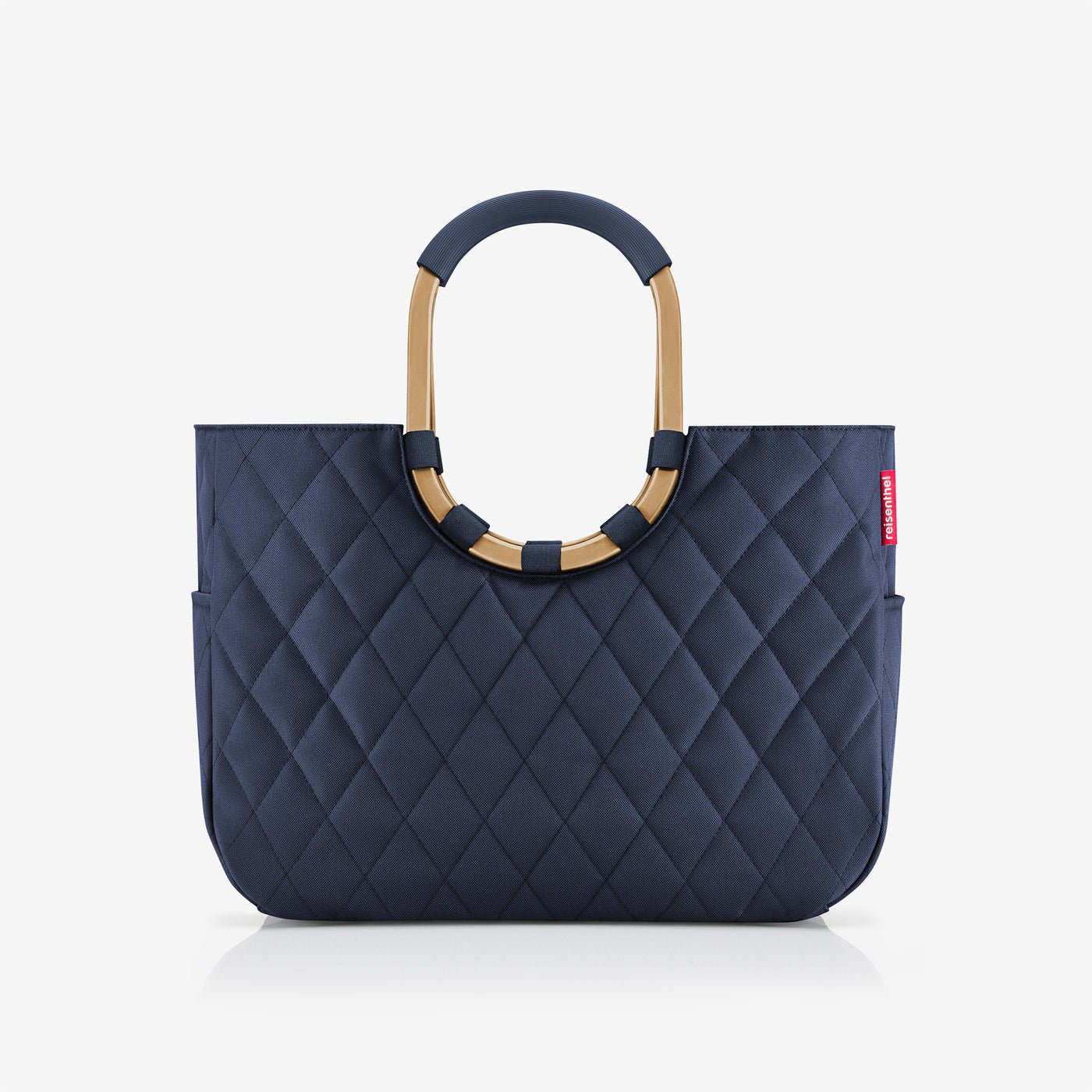 loopshopper L frame rhombus midnight gold cycle Basket-style handbag