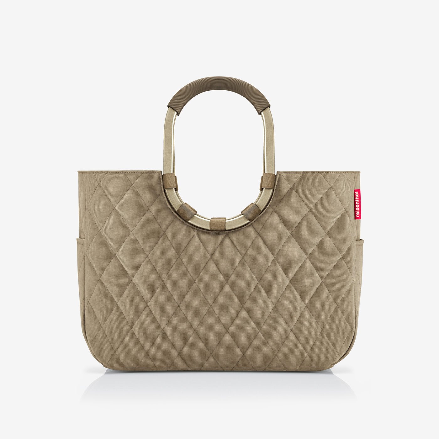 loopshopper L frame rhombus olive cycle Basket-style handbag