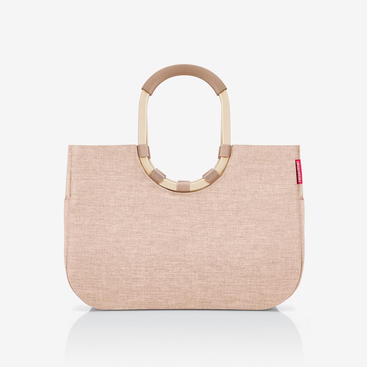 loopshopper L frame twist coffee  cycle Basket-style handbag