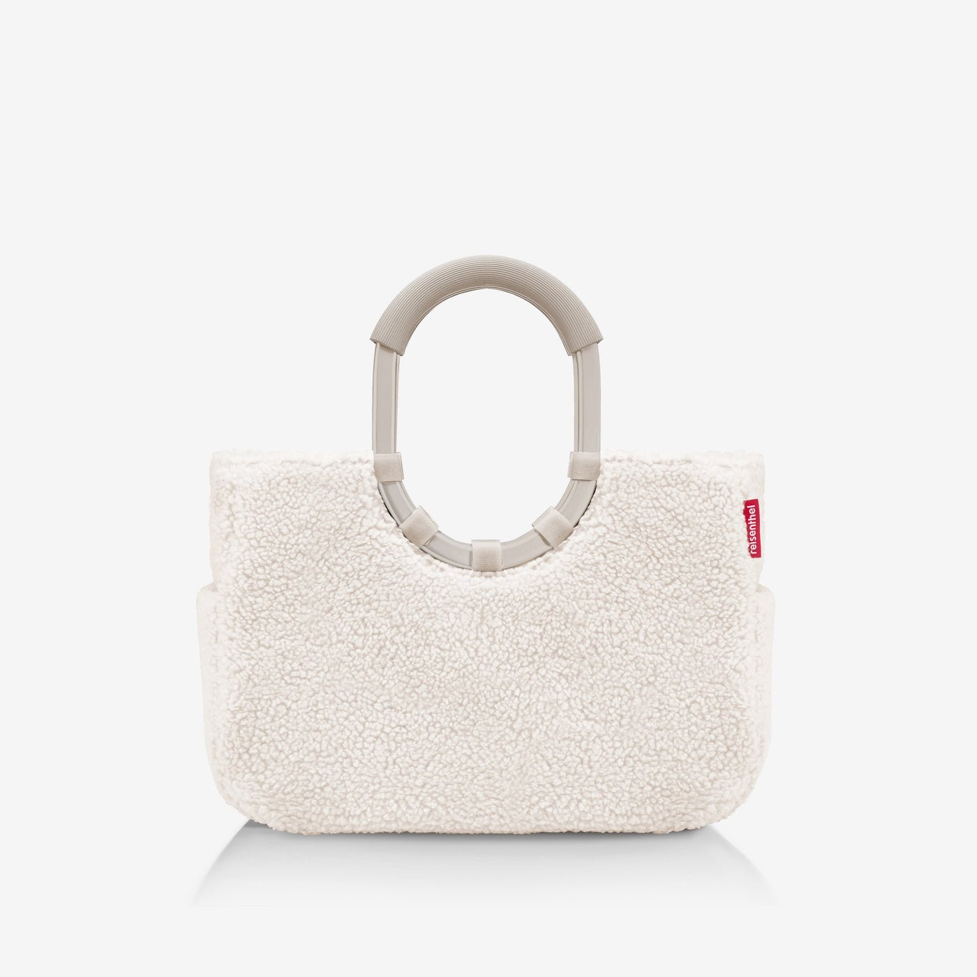 loopshopper M teddy sand  unisex Large capacity  backpack