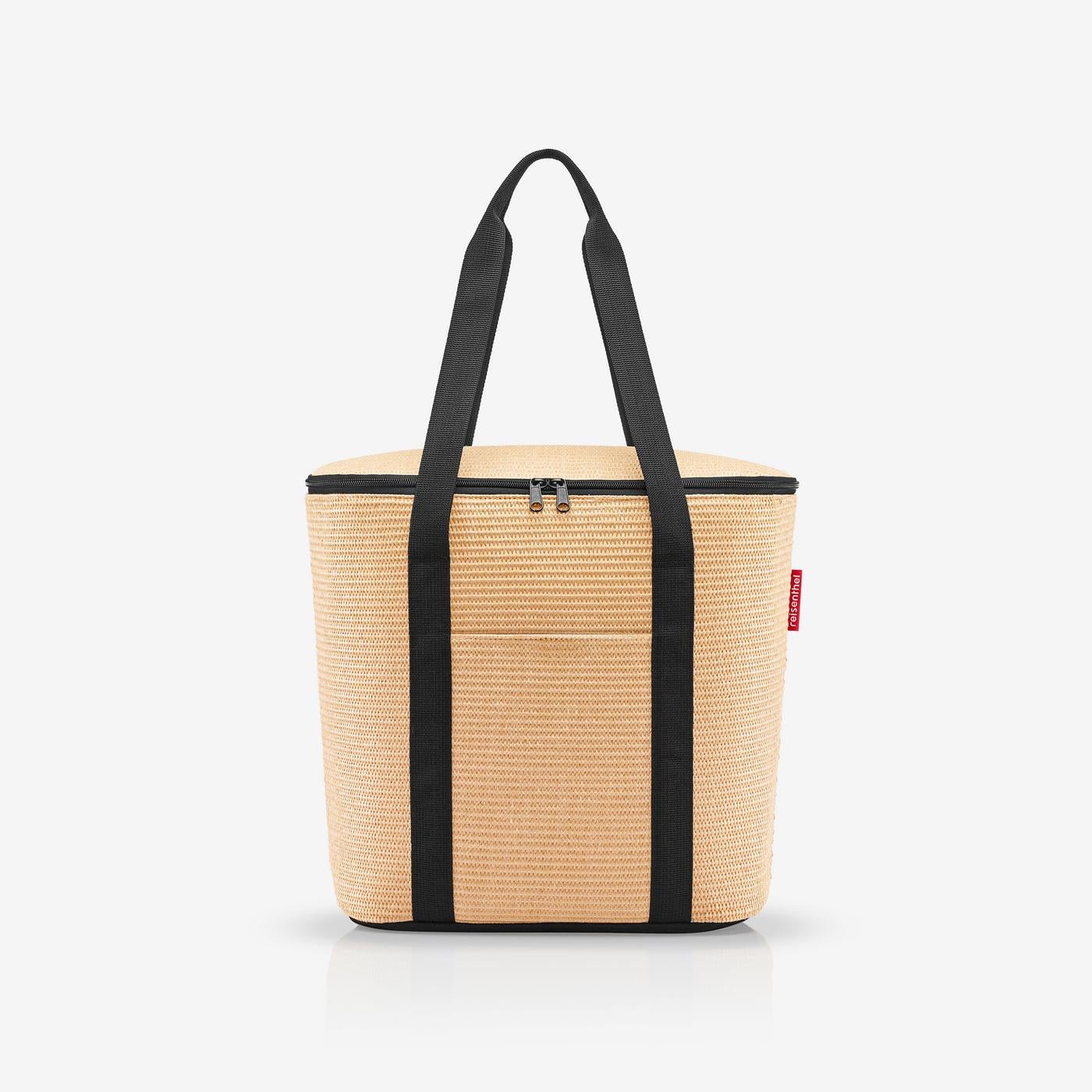 thermoshopper raffia black
