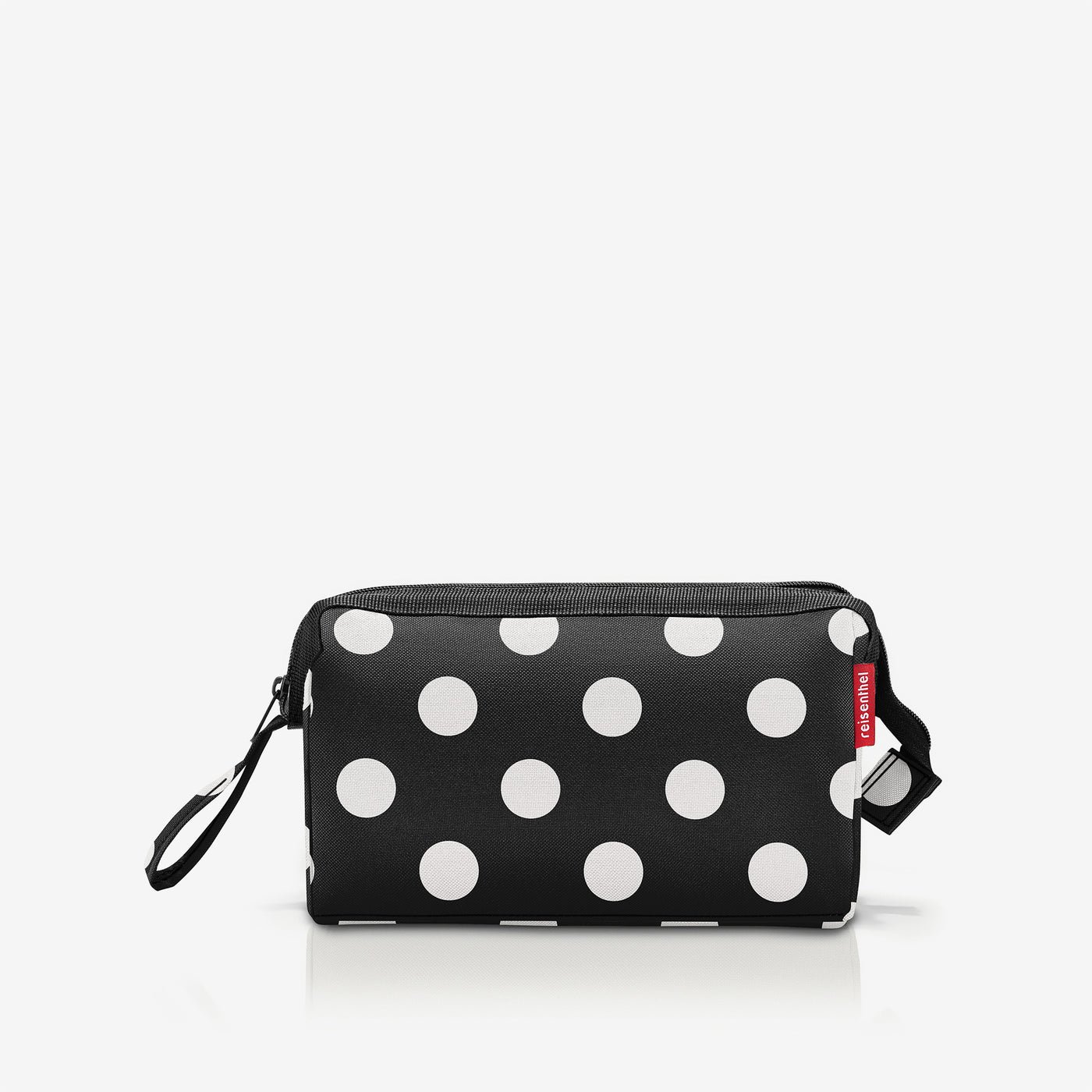 travelcosmetic dots white Fashion Portable travelcosmetic clutch bag