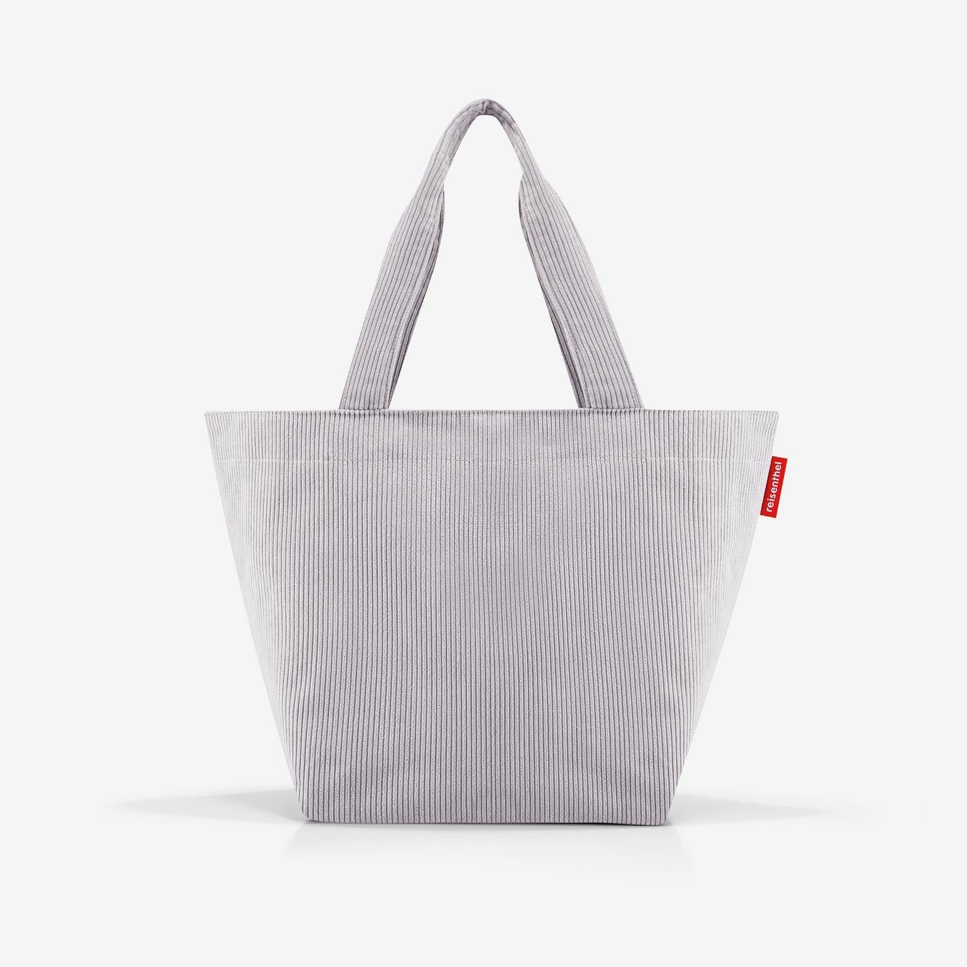 shopper M cord grey xtra large Versatile and stylish Shopping bag