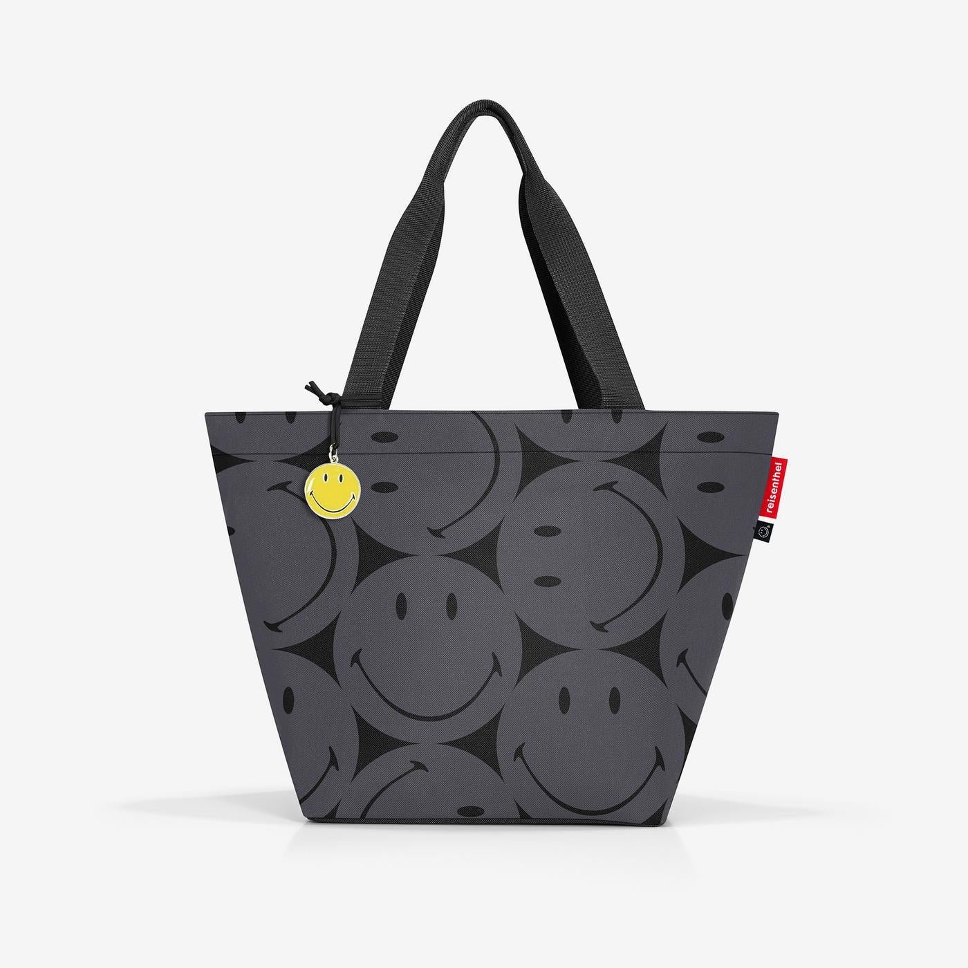 shopper M smiley grey xtra large Versatile and stylish Shopping bag