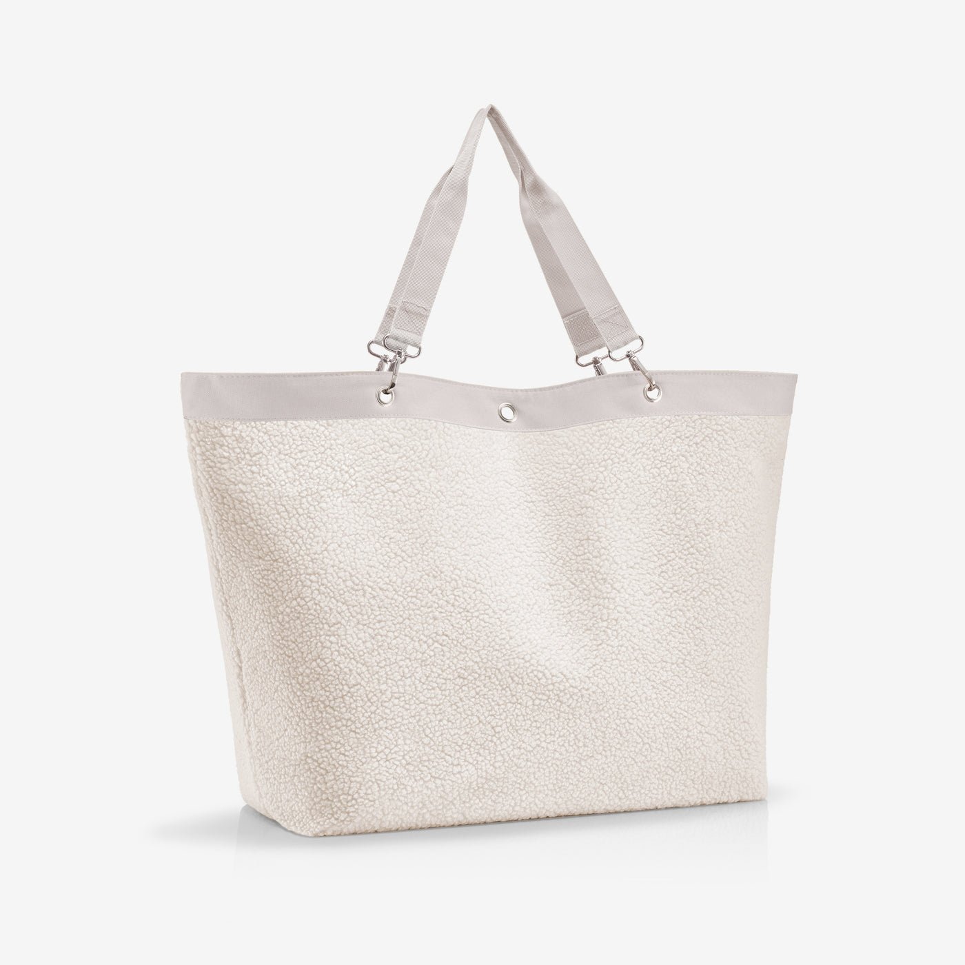shopper XL teddy sand Extra large Versatile and stylish Shopping bag