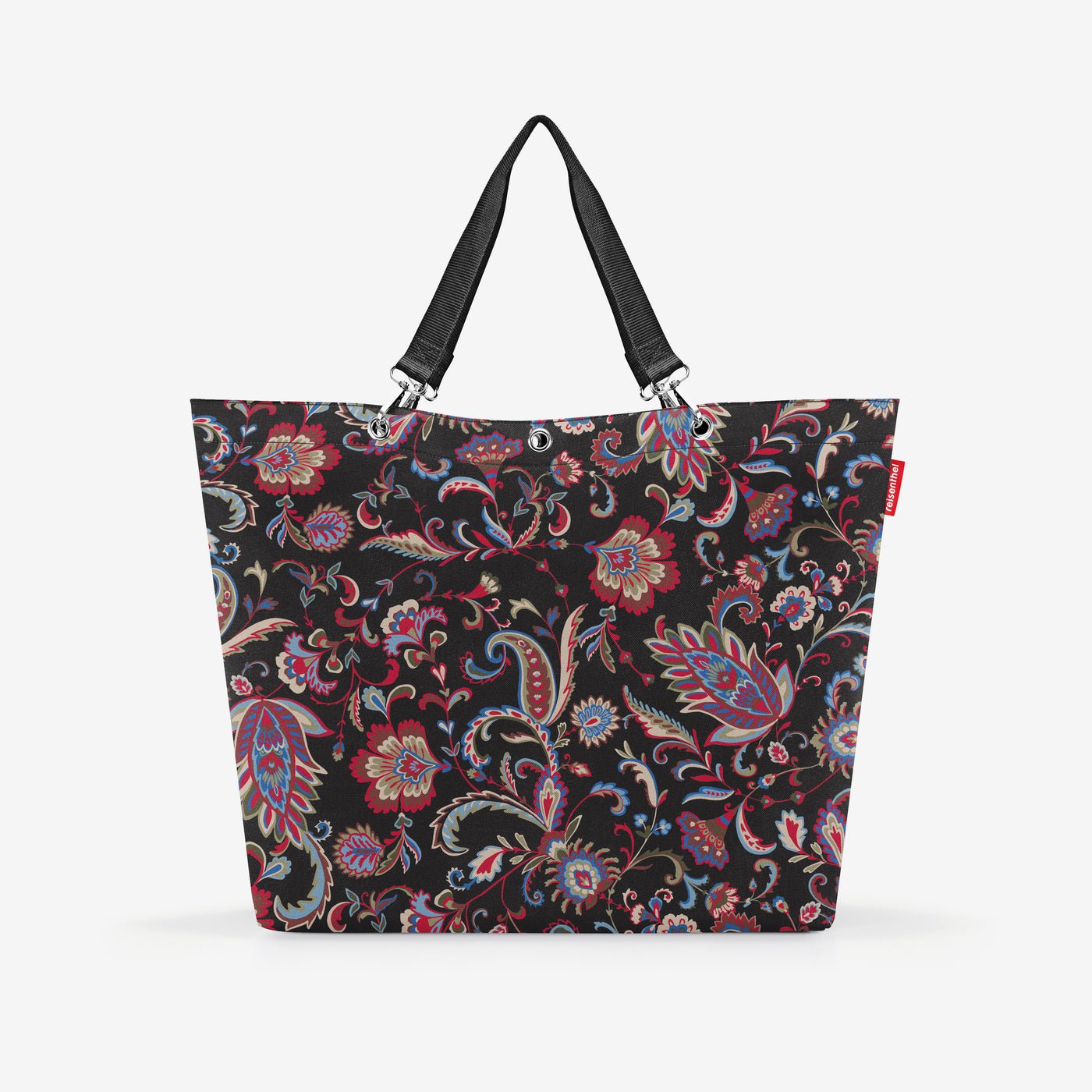 shopper XL paisley black  Extra large Versatile and stylish Shopping bag